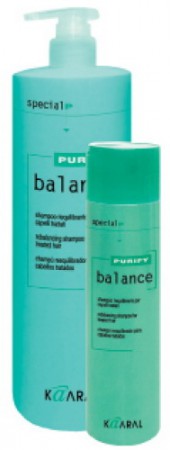 Kaaral Purify Balance - Шампунь для химически обработанных волос 1000 мл